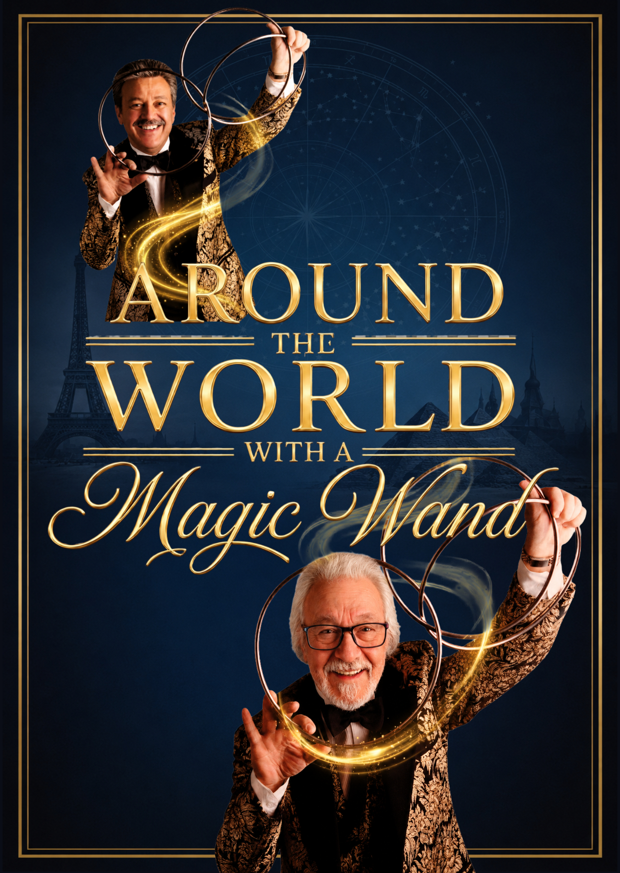 Around the World with a Magic Wand — poster